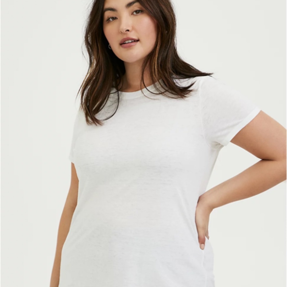 Torrid Crew Neck Jersey Knit Tee NWT Size 0X
